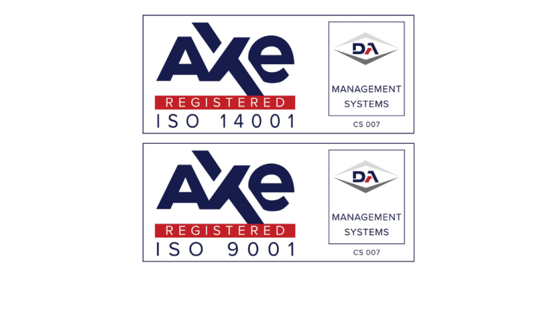 Loghi ISO 9001 e 14001